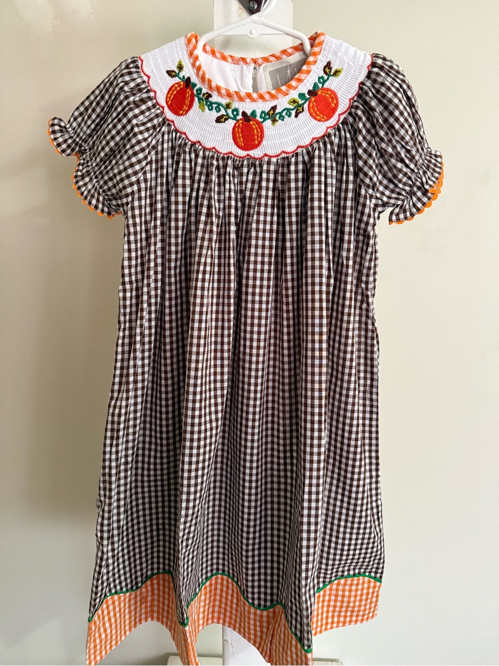 NWT Lil Cactus Smocked Fall Dress